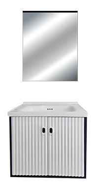 24" Set Vanity PVC Bl/Expreso