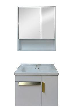 24" Set Vanity PVC Botiquin Bl