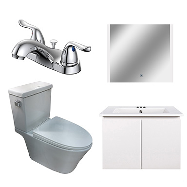 24" Combo Vanity , Mezc y Ino Bl