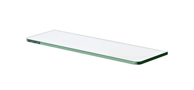 15.7" Cristal para Repisa Clear