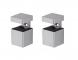 2.5" Sujetador Repisa Bloc Gris