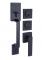 Toledo Cerr Set Deadbolt 2cil Ne