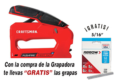 Combo Grapadora + Grapas Free