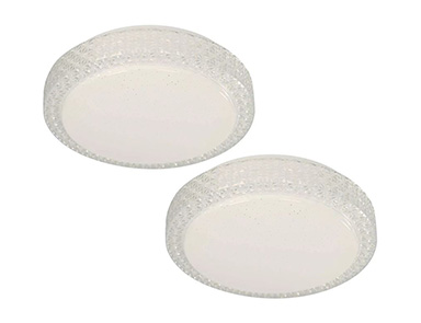 12W Lamp LED Techo 2pk Bl