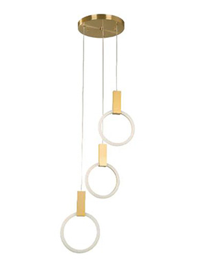 15W Lamp LED Colgante 3L Or