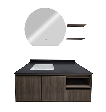 48" Set Vanity PVC Wooden