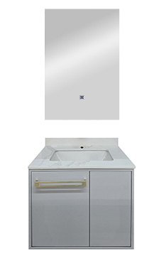 24" Set Vanity Espejo PVC Gr