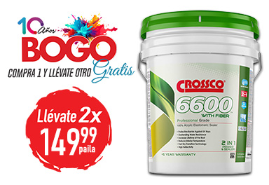 Crossco Sellador 6600 Fibra pl