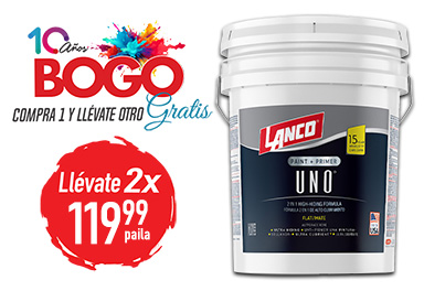 Uno Lanco Flat Bl Pastel pl