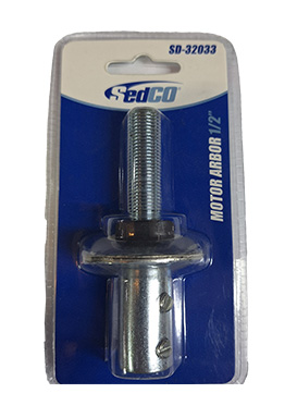 1/2"  Sedco Motor Arbor