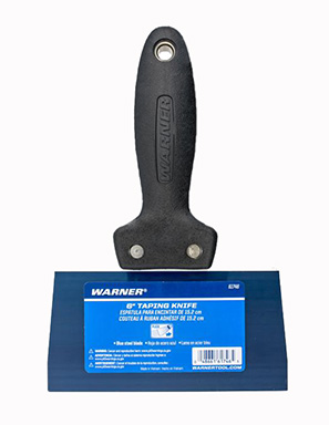 Taping Knife Blue Stl 6"
