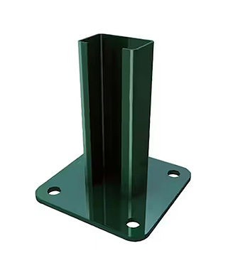 Base Poste De Acero Galv Ve 8ga