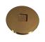 4" Tapon Registro Bronce