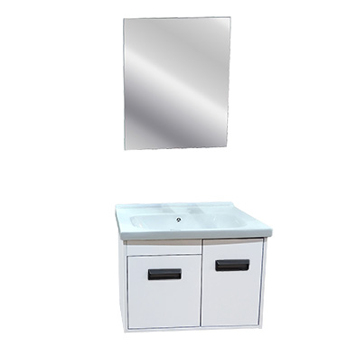 24" Set Vanity PVC Bl Acemax