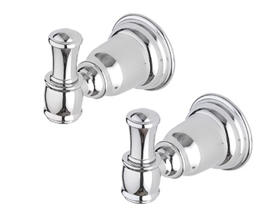 Bath Hook Znc Chrm 2pk