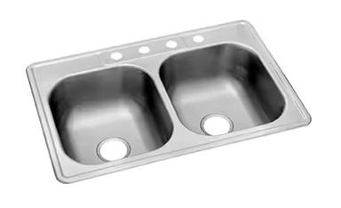 33x22x7" GB Freg Doble SS 4H 22g