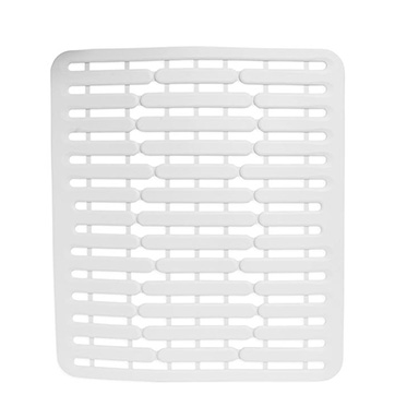 Sink Mat Silicon Wht 13"