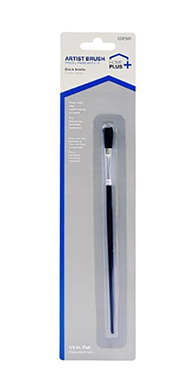 Tchup Pnt Brsh Plst 1/4"