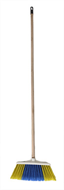 Escoba Lila Con Palo