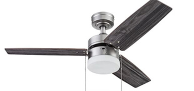 42" Abanico Techo Lamp Reston