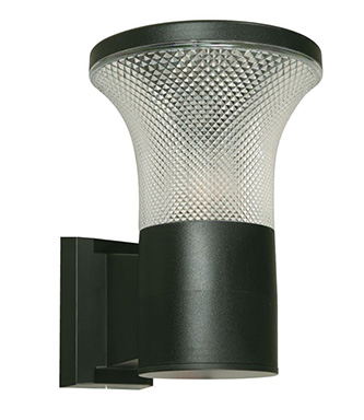 10W Lamp Pared Ext 1L Ne 2pk