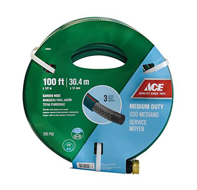 100' x 1/2" Ace Manguera Jardin