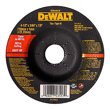 4-1/2"x.045" Disco Cortar Metal