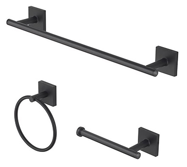 Oakbrook Acc de Bano 3pc Ne