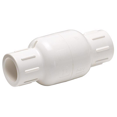 1-1/4" Check Valve Dbl/Union Pvc