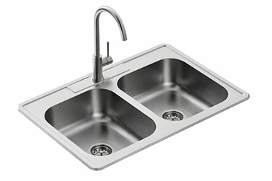 33x22x6" Kit Freg Bisman 24ga SS