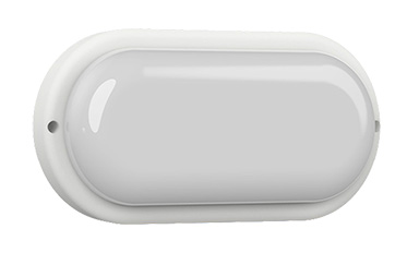 8W  Lamp LED Ext Pared Bl