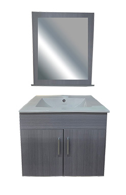 24" Set Vanity Sofia PVC Gr