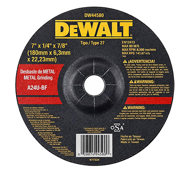 7x1/4x7/8" DW Disco Metal