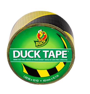 Duct Tape Blk/ylw 10yd