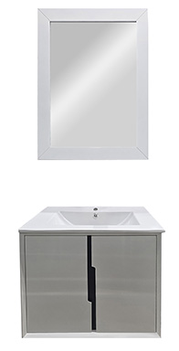 24" Set Vanity PVC Bl BV1013