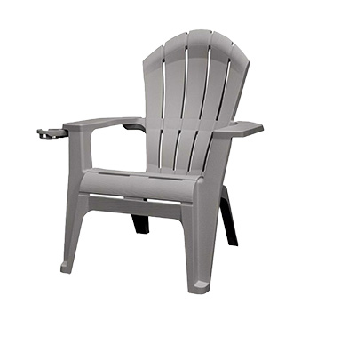 Chair Adrndc Rsn Gry 1pc