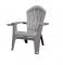 Chair Adrndc Rsn Gry 1pc