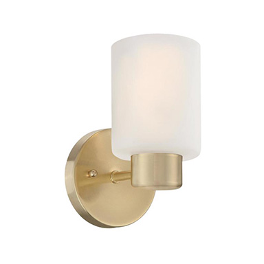 Wall Scnce Led Brss 1lgt