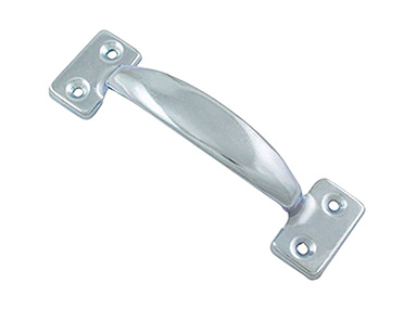 3" Tornado Tirador Puerta Silver