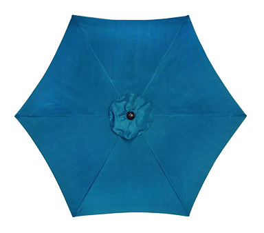 Umbrl Mrkt Teal 9'