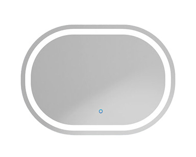 32"x24" Espejo LED Oval 8079