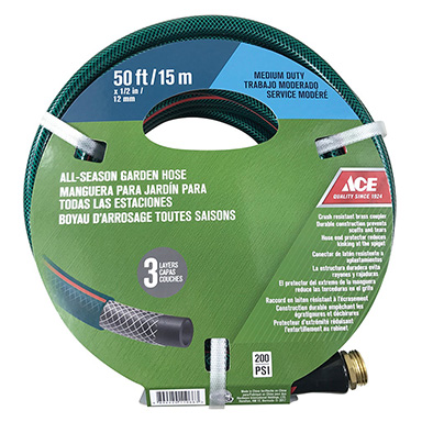 50' x 1/2" Ace Manguera Jardin