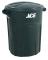 Trash Can Plst Grn 32gal
