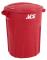 Trash Can Plst Rd 32gal