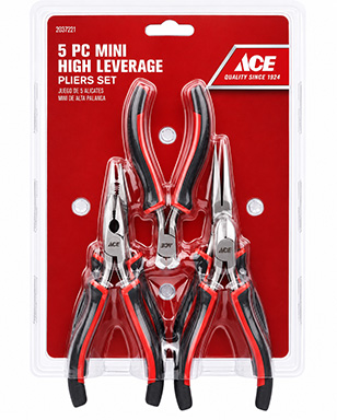 Mini Pliers Set Stl 5pc