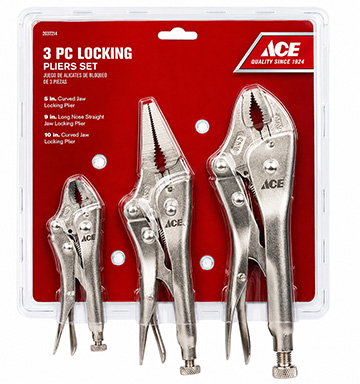Locking Pliers Set 3pc