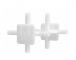 3-1/8" Separador Bloque Cristal