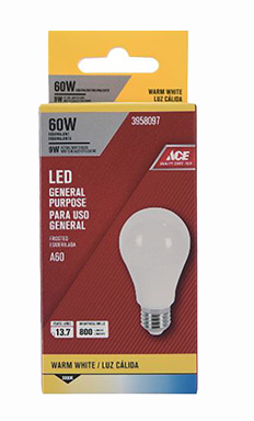 9W Ace Bombilla LED E27 Am 1pk