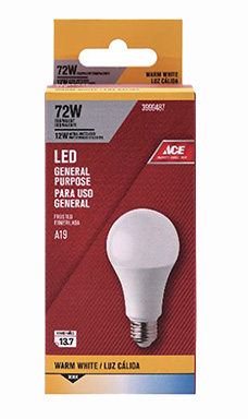 12W Ace Bombilla LED E27 Am 1pk