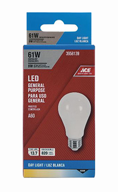 9W Ace Bombilla LED E27 Dl 1pk
